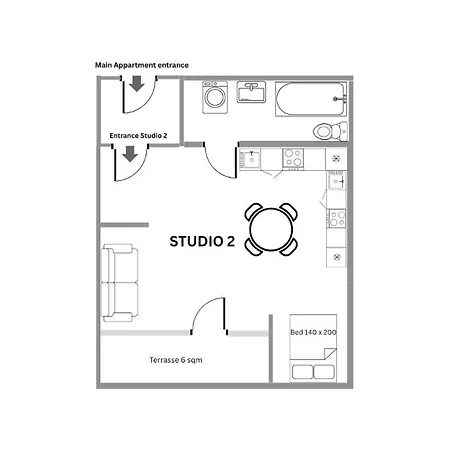 Soundproof Perfect For Short And Long דירה פרני וולטר